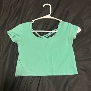 Teel crop top
